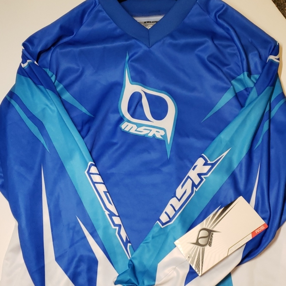 MSR XXL Axxis Motorcycle racing shirt NWT